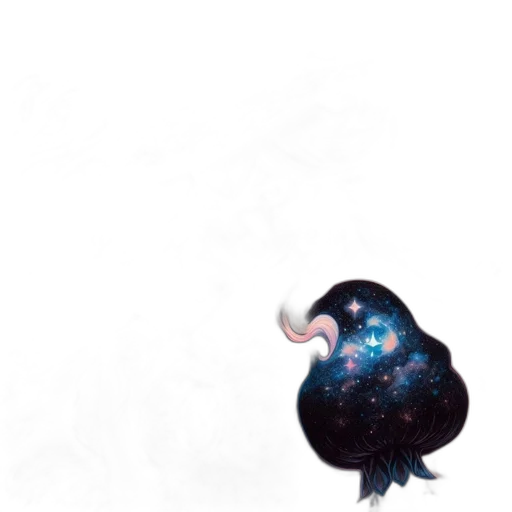 creature, animal, crown, dragon, concept art, fantasy art, pixel art, watercolor transparent PNG cut-out