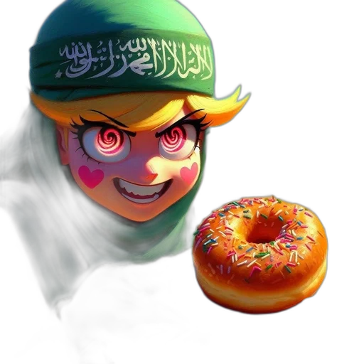 food, weapon, hat, concept art, 3d render, photorealistic, anime, animated transparent PNG cut-out