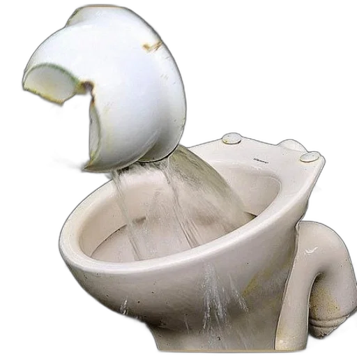 robot, animal, crown, creature, 3d render, photorealistic, white, toilet transparent PNG cut-out