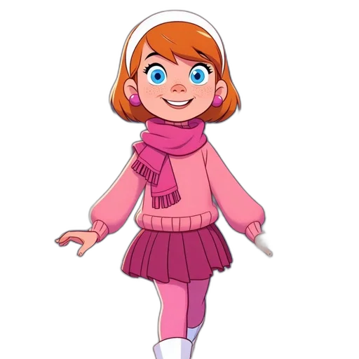 jacket, dress, staff, face, cartoon, concept art, 3d render, pixel art transparent PNG cut-out