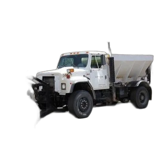 car, weapon, 3d render, photorealistic, white, snowplow, truck, large transparent PNG cut-out
