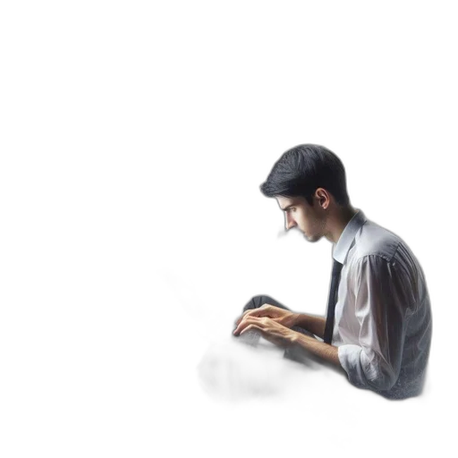 staff, hat, robot, umbrella, photorealistic, concept art, 3d render, pixel art transparent PNG cut-out