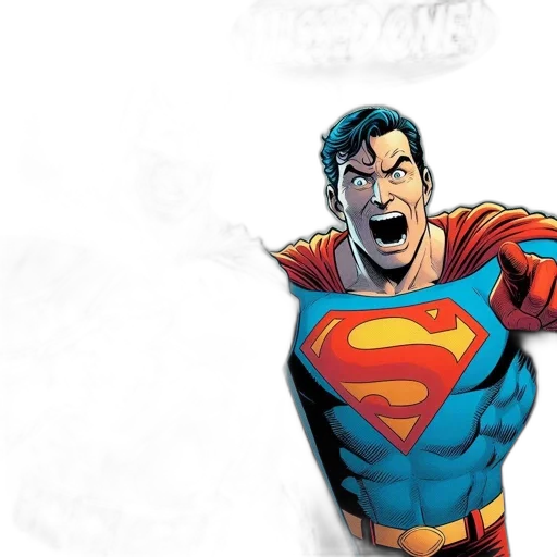 comic book art, concept art, batman, superman, appear, together, dimly, lit transparent PNG cut-out