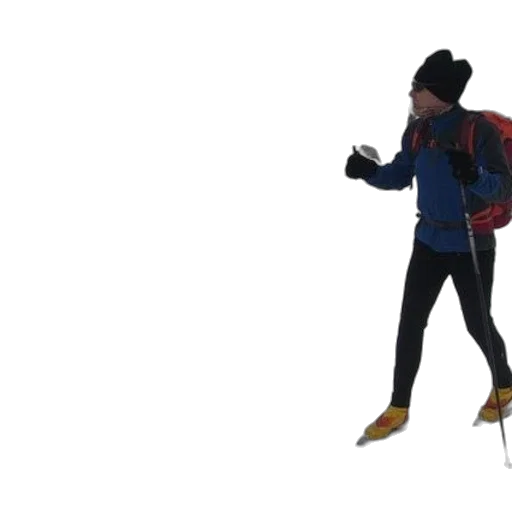 jacket, shoes, 3d render, concept art, skier, blue, black, pants transparent PNG cut-out
