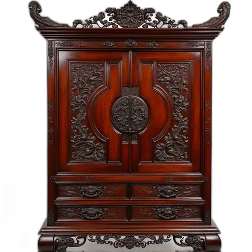furniture, crown, staff, jewelry, 3d render, photorealistic, antique, chinese transparent PNG cut-out