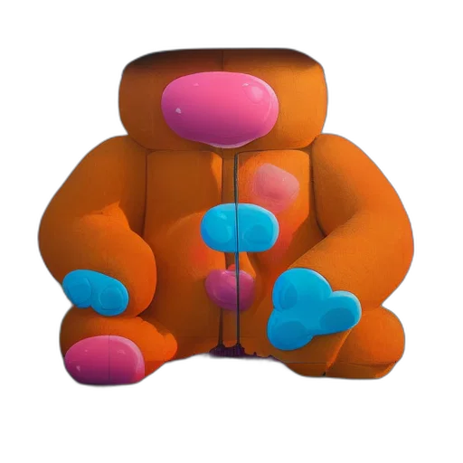 furniture, jacket, robot, creature transparent PNG cut-out