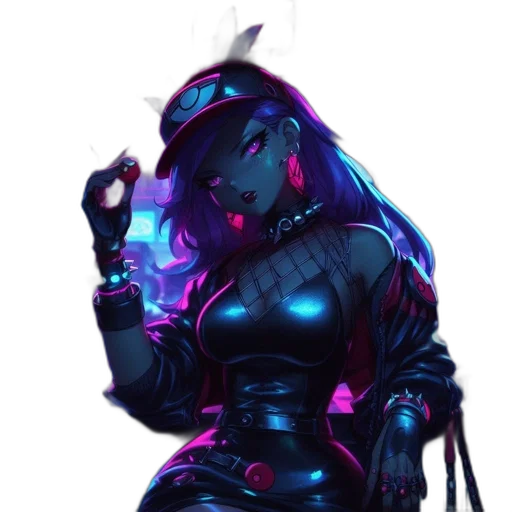 staff, robot, weapon, cyberpunk, concept art, fantasy art, pixel art, neon lights transparent PNG cut-out