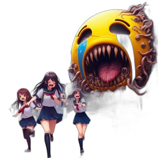 creature, mask, concept art, pixel art, comic book art, 3d render, enormous, weeping transparent PNG cut-out