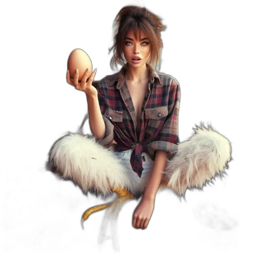 food, dress, concept art, photorealistic, fantasy art, pixel art, young, woman transparent PNG cut-out