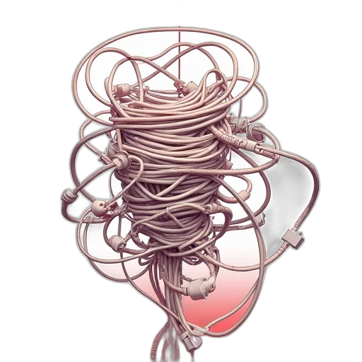 jewelry, hair, crown, staff, 3d render, stylized, illustration, tangled transparent PNG cut-out
