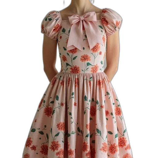 dress, photorealistic, pleated, skirt transparent PNG cut-out
