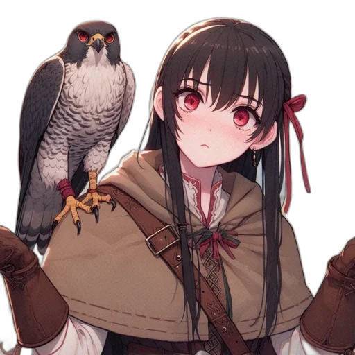 staff, animal, weapon, creature, fantasy art, anime, pixel art, concept art transparent PNG cut-out