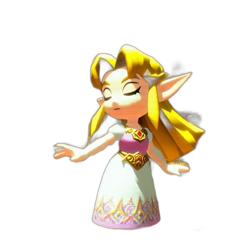 dress, crown, staff, jewelry, 3d render, concept art, pixel art, fantasy art transparent PNG cut-out