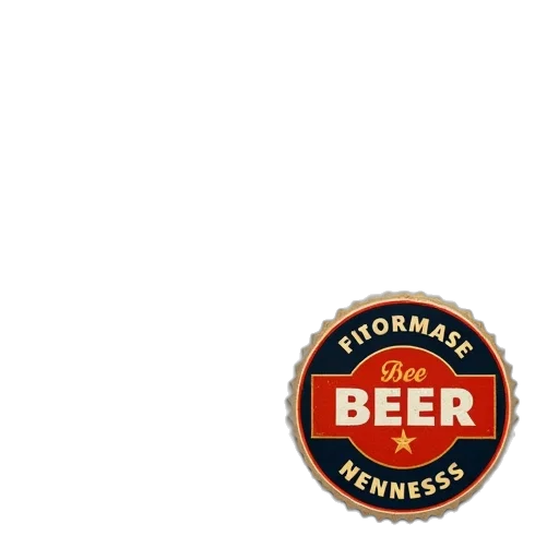 jacket, three, retro, beer, badges transparent PNG cut-out