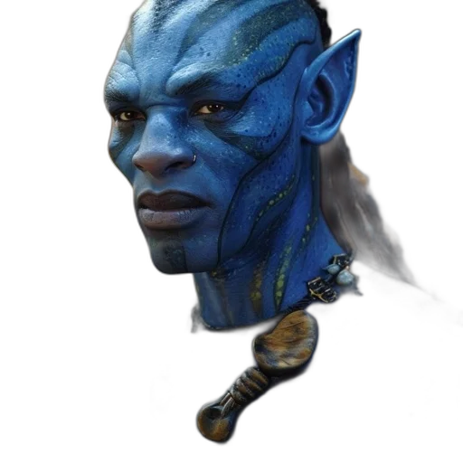 staff, face, mask, dragon, concept art, fantasy art, photorealistic, 3d render transparent PNG cut-out
