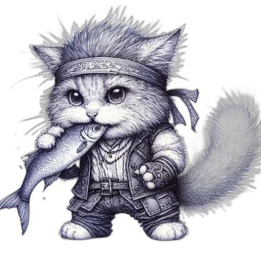 staff, weapon, sword, animal, fantasy art, concept art, pixel art, photorealistic transparent PNG cut-out