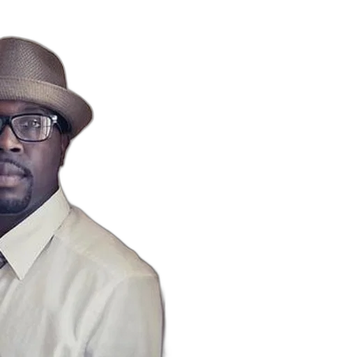 hat, staff, man, white, shirt, stands, window, wearing transparent PNG cut-out