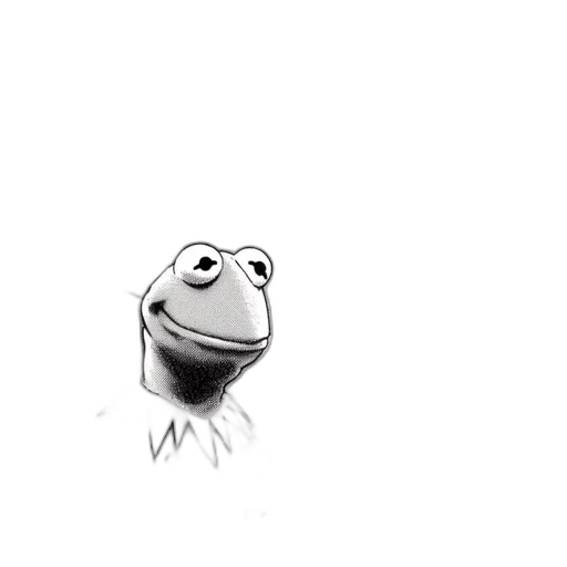 face, robot, staff, photorealistic, kermit, frog, iconic, muppet transparent PNG cut-out