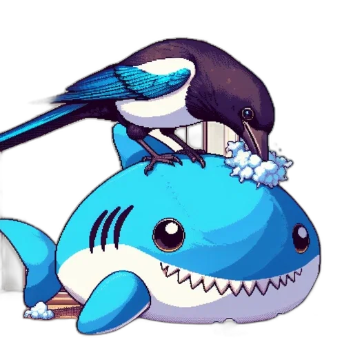 creature, animal, weapon, staff, pixel art, concept art, cartoon, anime transparent PNG cut-out