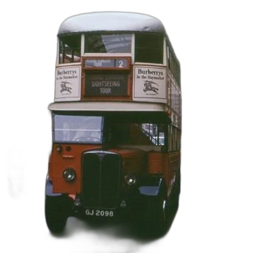 car, furniture, staff, photorealistic, concept art, city street, double, decker transparent PNG cut-out