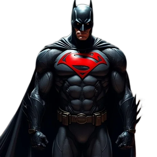 comic book art, concept art, photorealistic, 3d render, dark, batman, adventures, comic transparent PNG cut-out