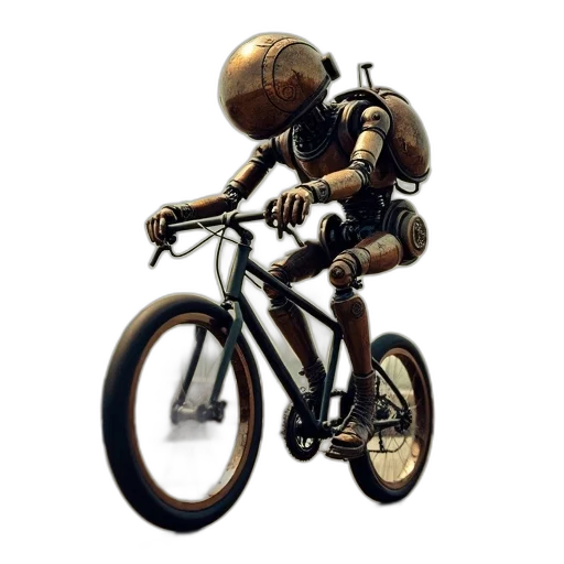 robot, concept art, 3d render, photorealistic, comic book art, steampunk-inspired, mechanical, body transparent PNG cut-out