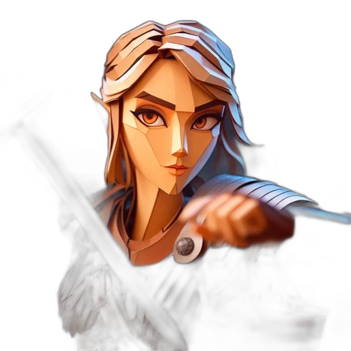 staff, sword, weapon, fantasy art, concept art, pixel art, comic book art, armored transparent PNG cut-out