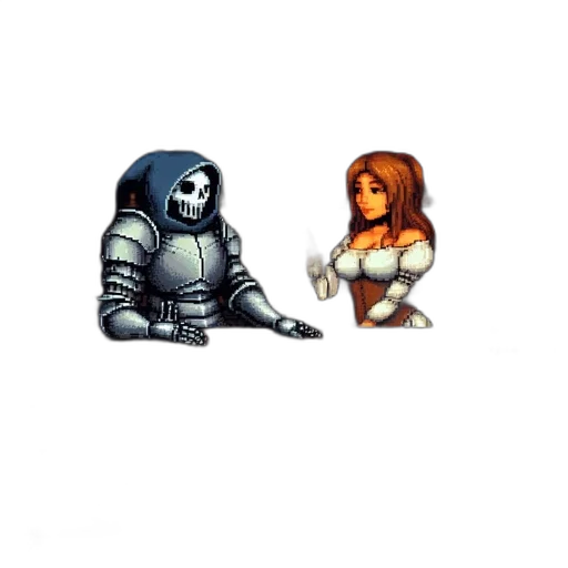 robot, weapon, sword, pixel art, concept art, fantasy art, comic book art, outer space transparent PNG cut-out