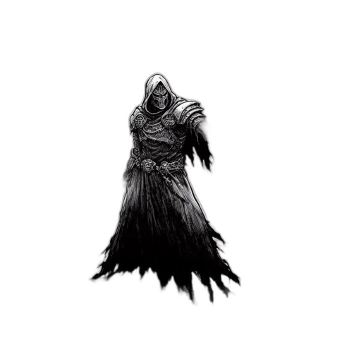 creature, jacket, staff, mask, concept art, fantasy art, comic book art, pixel art transparent PNG cut-out