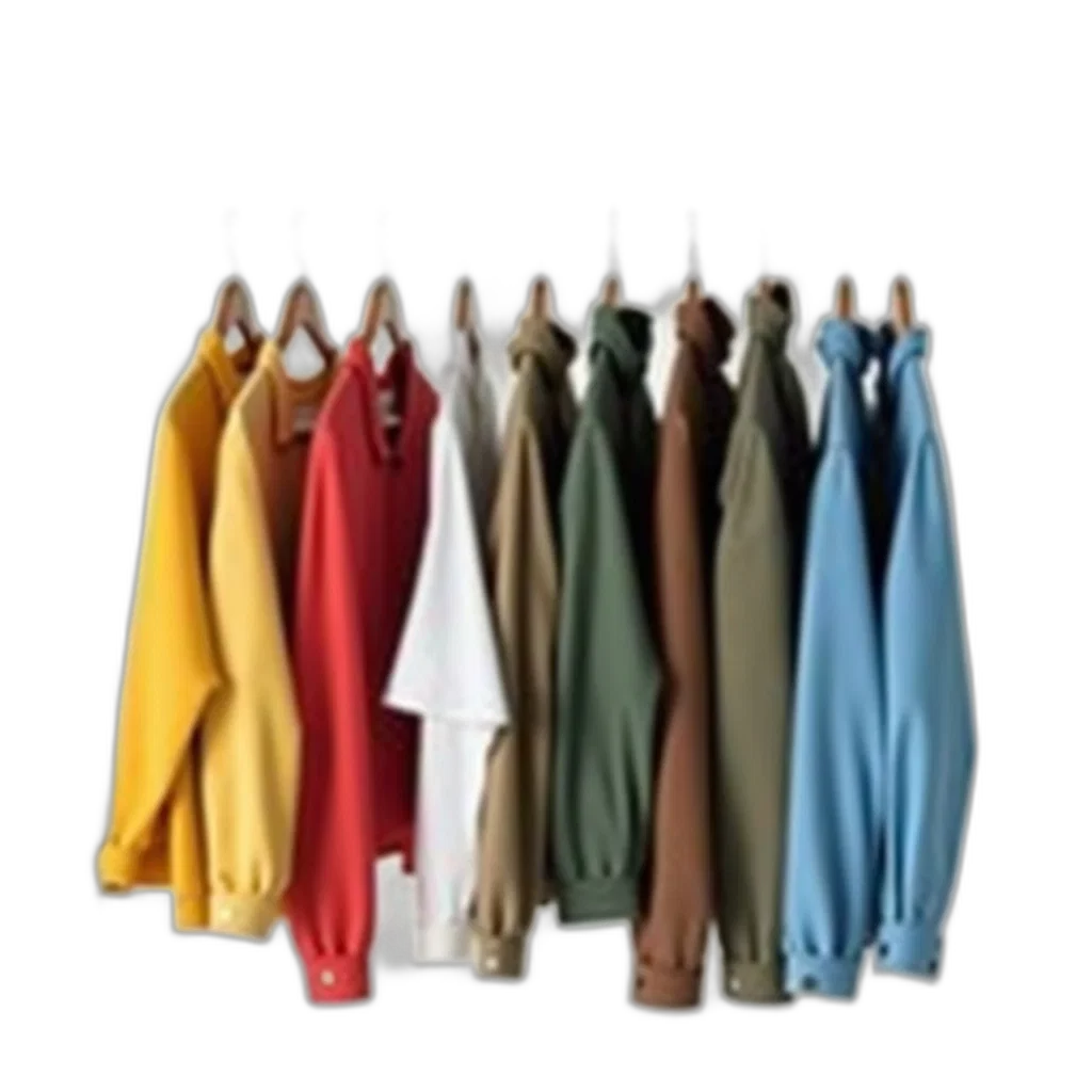 jacket, dress, umbrella, staff, 3d render, earth tones, colorful, golden transparent PNG cut-out
