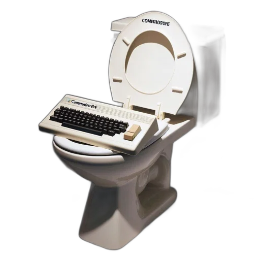 robot, furniture, jewelry, 3d render, image, commodore, rests, atop transparent PNG cut-out