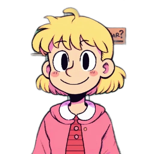 staff, jacket, face, creature, pixel art, cartoon, anime, concept art transparent PNG cut-out