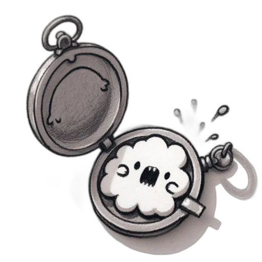 jewelry, mask, concept art, pixel art, cartoon, monochrome, illustration, features transparent PNG cut-out