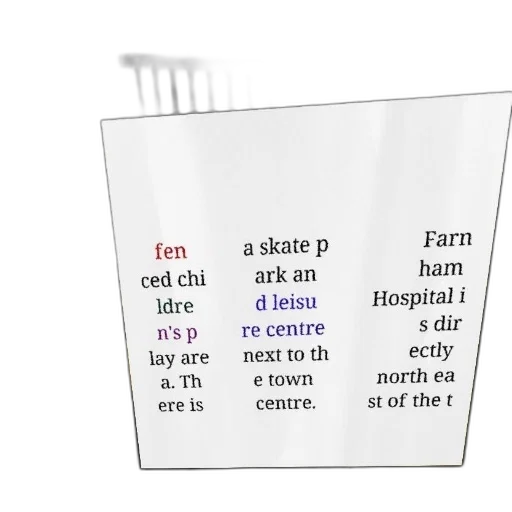 sign, indicating, location, farnham, hospital, visible, background transparent PNG cut-out