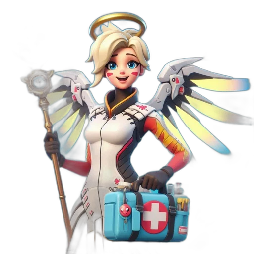staff, weapon, concept art, pixel art, fantasy art, cartoon, female, character transparent PNG cut-out