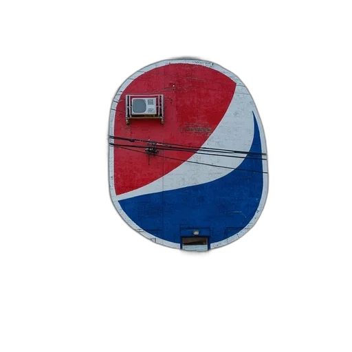hat, jacket, mask, umbrella, 3d render, pepsi, advertisement, building transparent PNG cut-out