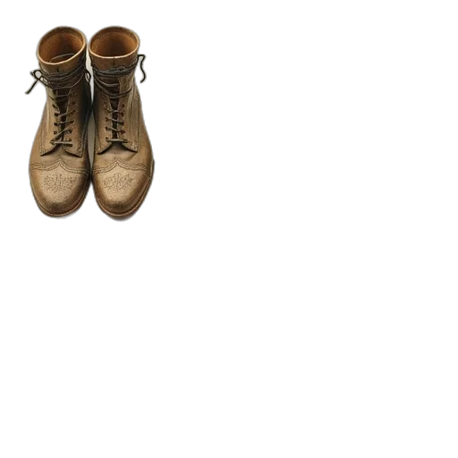 shoes, weapon, jacket, 3d render transparent PNG cut-out