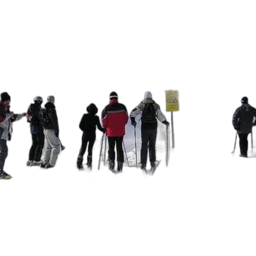 staff, umbrella, 3d render, concept art, snow, city street, outer space, group transparent PNG cut-out