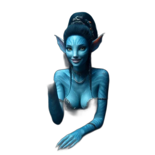 creature, staff, mask, jewelry, fantasy art, concept art, pixel art, 3d render transparent PNG cut-out