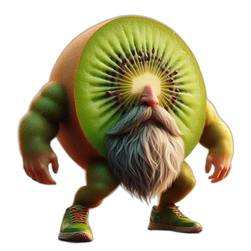 creature, animal, hat, hair, concept art, 3d render, photorealistic, fantasy art transparent PNG cut-out