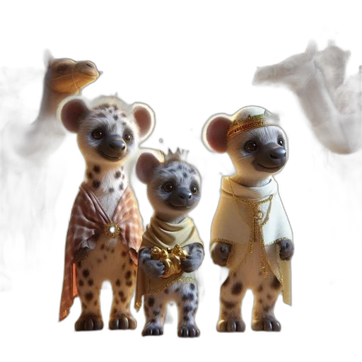 animal, concept art, 3d render, fantasy art, photorealistic, fog, earth tones, nightfall transparent PNG cut-out