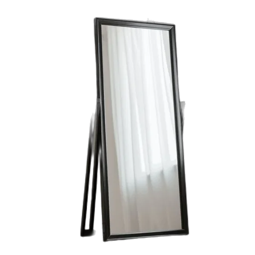 furniture, staff, face, photorealistic, 3d render, black, metal, floor transparent PNG cut-out