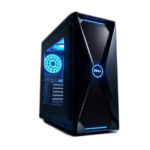 robot, 3d render, dell, z400, tower, workstation transparent PNG cut-out