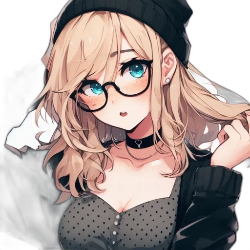 hat, dress, jacket, staff, anime, pixel art, cartoon, fantasy art transparent PNG cut-out