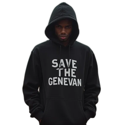 jacket, save, genevan, hoodie transparent PNG cut-out