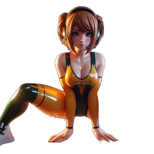 robot, weapon, staff, dress, 3d render, concept art, cyberpunk, anime transparent PNG cut-out