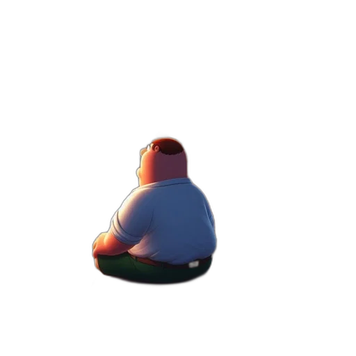 hat, creature, jacket, food, 3d render, concept art, pixel art, vaporwave transparent PNG cut-out