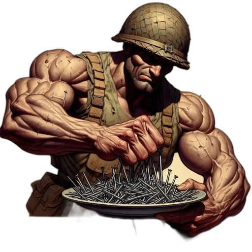 weapon, food, sword, hat, concept art, comic book art, pixel art, 3d render transparent PNG cut-out