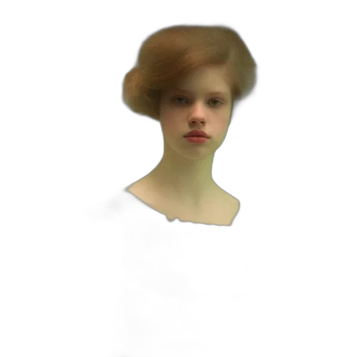 face, hair, hat, dress, photorealistic, 3d render, concept art, pixel art transparent PNG cut-out