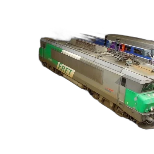robot, 3d render, cyberpunk, green, train, word, fret, station transparent PNG cut-out